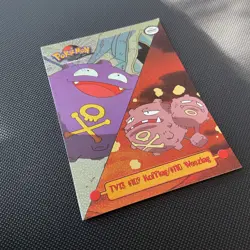 1999 Topps Pokemon TV #TV13 Koffing/Weezing Holo Foil Sandpaper - Image 3