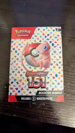 Pokemon TCG 151 Scarlet and Violet Booster Bundle Trading Cards Set - 6 Packs 820650853210 - Image 1