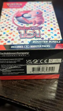 Pokemon TCG 151 Scarlet and Violet Booster Bundle Trading Cards Set - 6 Packs 820650853210 - Image 3