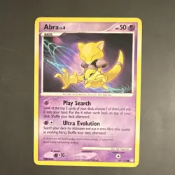 Pokemon Abra 69/123 Mysterious Treasures Common Basic HP50 Regular English - Image 1