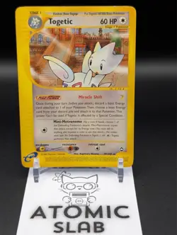 Pokemon TCG Togetic 39/147 Aquapolis vintage WOTC e-Reader Rare (NM!) - Image 1