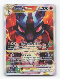 Pokemon TCG - Lucario VSTAR SWSH291 Promo SWSH Black Star - Image 1