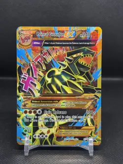 Primal Groudon EX (Shiny Full Art) Ancient Origins #97/98 MP Holo Pokemon 2015 - Image 1