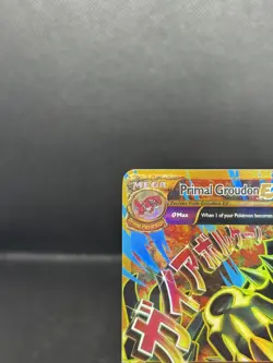 Primal Groudon EX (Shiny Full Art) Ancient Origins #97/98 MP Holo Pokemon 2015 - Image 2