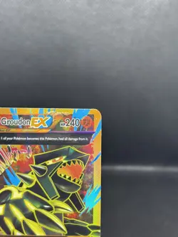 Primal Groudon EX (Shiny Full Art) Ancient Origins #97/98 MP Holo Pokemon 2015 - Image 3