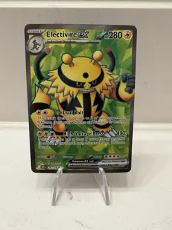 Pokemon TCG Electivire EX 212/182 Ultra Rare Destined Rivals Card Mint Condition - Image 1