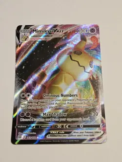 Mimikyu VMAX 069/172 Swsh09: Brilliant Stars Holo Pokemon TCG - Image 1