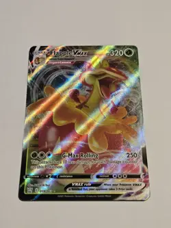 Flapple VMAX 019/163 – Pokemon TCG Evolving Skies – Ultra Rare Holo – Near Mint - Image 1