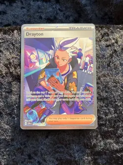 Pokemon Surging Sparks Drayton 244/191 Special Illustration Rare NM/M English - Image 3