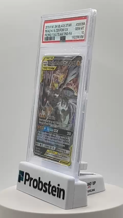 2019 Pokemon SM BSP Tag Team Tins #SM168 Pikachu & Zekrom GX PSA 10 - Image 2