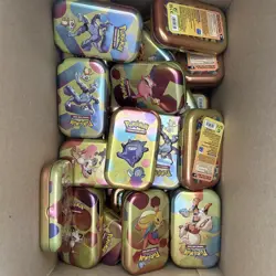 Lot Of 40x Pokemon 151 Mini Tins - EMPTY - Image 1