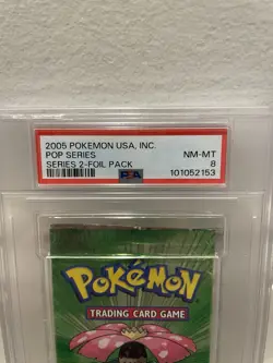Pokemon POP Series 2 Booster Pack Foil Venusaur PSA 8 2005 101052153 - Image 2