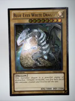 Yu-Gi-Oh! Blue-Eyes White Dragon Ultimate Rare 1st Edition YSKR-EN001 Holo, Base - Image 1