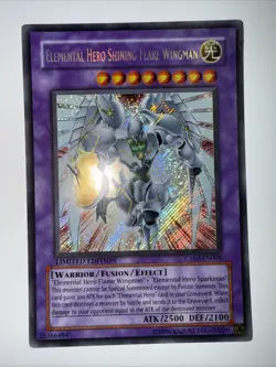 Elemental Hero Shining Flare Wingman CT03-EN004 Ultimate Rare Mint Limited Edit - Image 1