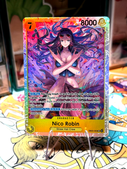 Nico Robin (055) EB03-055 Extra Booster: One Piece Heroines Edition TCG SR Foil - Image 1