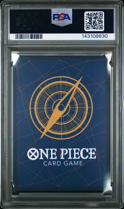 2025 ONE PIECE OP11-118 MONKEY D LUFFY MANGA ALT ART English PSA 10 GEM MINT - Image 2
