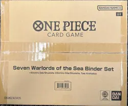 One Piece TCG: Bandai Seven Warlords of the Sea Binder Set (English) - SEALED! - Image 1