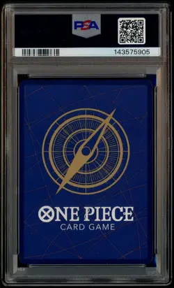 2025 One Piece OP13 EN Red Manga Alternate Art #118 Monkey D. Luffy PSA 9 MINT - Image 3