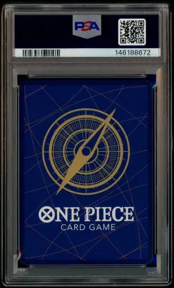 2024 One Piece EN Convention Exclusive Foil #043 Monkey D. Luffy PSA 10 GEM MINT - Image 3