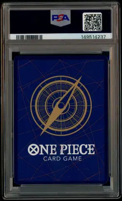 2025 One Piece OP13 EN Wanted Alternate Art #118 Monkey D. Luffy PSA 10 GEM MINT - Image 3
