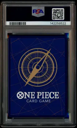 2025 One Piece OP12 EN 3rd Anniversary Gold #093 Marshall D Teach PSA 10 - Image 3
