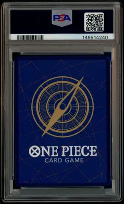 2025 One Piece OP13 EN Manga Alternate Art #119 Portgas D. Ace PSA 10 GEM MINT - Image 3