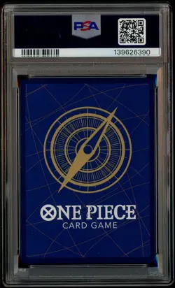 2025 One Piece OP13 EN 3rd Anniversary Silver #004 Shanks PSA 10 GEM MINT - Image 3