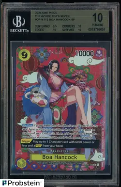 One Piece TCG Boa Hancock SP OP14-112 BGS 10 - Image 1
