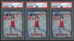 One Piece College Basketball US Voyage Monkey D Luffy PSA 10 Sequential Set (5) - Image 1