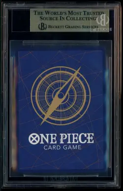2024 One Piece The Best Premium Booster EN #OP01016 Nami Manga Art R BGS 10 - Image 3