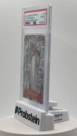 2024 One Piece OP08 EN Manga Alternate Art #118 Silvers Rayleigh PSA 10 GEM MINT - Image 2