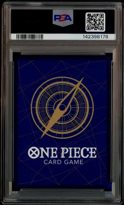 2024 One Piece OP08 EN Manga Alternate Art #118 Silvers Rayleigh PSA 10 GEM MINT - Image 3