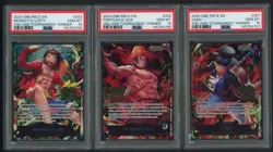 2024 One Piece 2nd Anv Tour. Winner Sabo Luffy Ace Sequential Set of (3) PSA 10 - Image 1