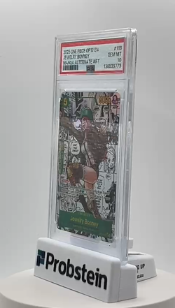 2025 One Piece OP-12 EN Manga Alternate Art #118 Jewelry Bonney PSA 10 GEM MINT - Image 2