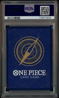 2022 One Piece OP01-Alternate Art #016 Nami Alpha Pre-Errata PSA 9 MINT - Image 3