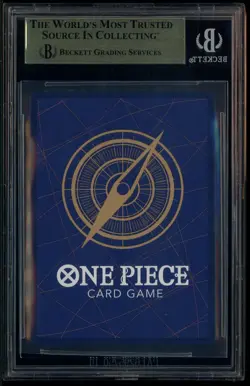 2025 One Piece OP12 English 3rd Anniversary Silver #093 Marshall D. Teach BGS 10 - Image 3