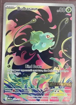 Bulbasaur - (Mega Evolution Stamped) 133/132 Miscellaneous Cards & Products (1) - Image 1
