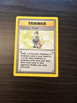 Pokemon Trader Base Set 77/102 Rare Vintage Pokemon TCG Card - Image 1