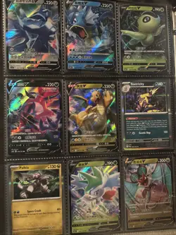 Pokemon Card Collection Lot Binder 108 Cards, XY Full Art, Ex, Vmax, Vstar, Holo - Image 4