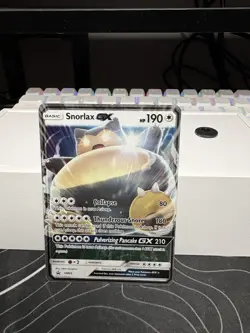 Snorlax GX - SM05 - Pokemon Sun & Moon Promo Ultra Rare Card HP - Image 1