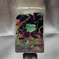 🔥SEALED Pokemon Bulbasaur MEGA EVOLUTION Holo Card PROMO 033/132 English TCG - Image 1