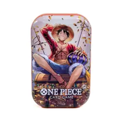 One Piece Card Game Tin Pack Set Vol. 2 - Luffy (OP-13) Factory Sealed - Image 1