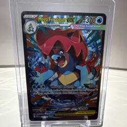 Pokemon Mega Feraligatr EX 370 HP Stage 2 Water Card 274/217 English - Image 1