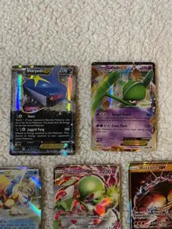 Pokemon Card TCG Lot Of 12 Gx/Ex Buzzwole Mewtwo Lunala Hoopa And More - Image 5