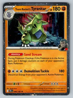 Team Rocket's Tyranitar - (Cosmos Holo) Promo Miscellaneous Cards & Products 096 - Image 1