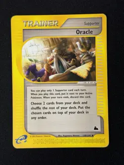 Oracle 138/144 Skyridge Uncommon English Pokemon TCG Card - Image 1