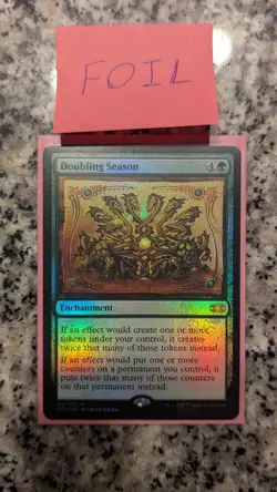 Magic: The Gathering Doubling Season Double Masters Mythic Enchantment Foil Card - Image 1