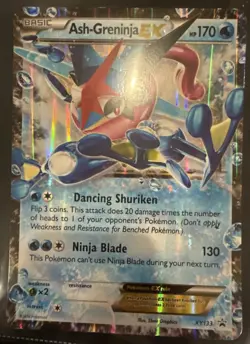 Ash-Greninja EX XY133 JUMBO Cards Holo LP-NM - Image 1