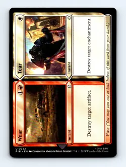 #222 2024 Fallout PIP ) Wear // Tear Commander UNCOMMON - Image 1