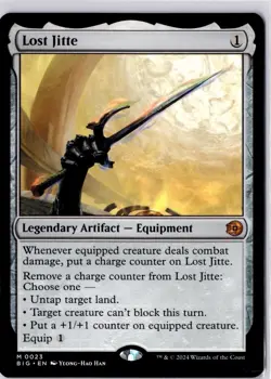 Lost Jitte Outlaws of Thunder Junction: the Big Score Regular NM M 0023 - Image 1